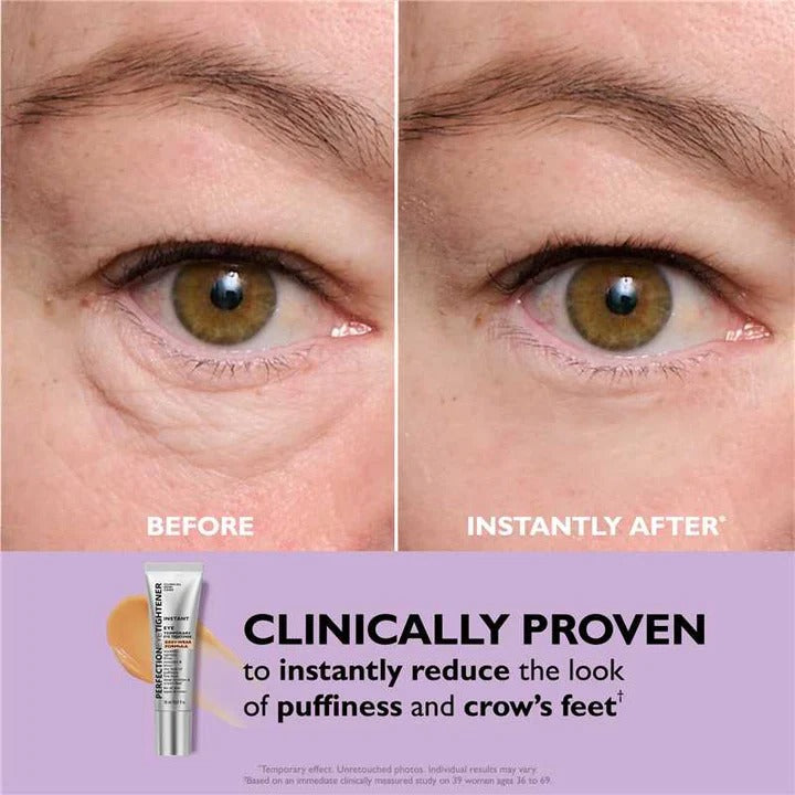 Instant Eye Tightener with Brush - Eye Bag Tightener, Dark Circles Remover, Reduce Fine Lines and Wrinkles